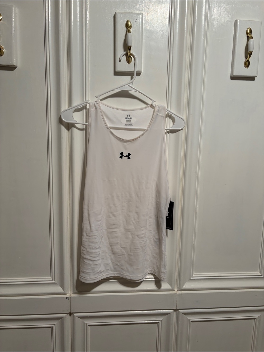 Under Armour White Women's Racerback Performance Tank